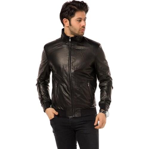 LEATHER JACKET FOR MENS DOUBLE SİDED