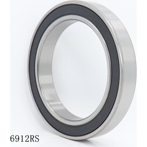 6912 2RS ABEC-1 (2PCS) 60x85x13MM Metric Thin Section Bearings 61912RS 6912RS