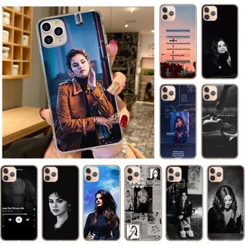 Selena Gomez Lose You To Love Me Phone Case for iPhone 12 12mini 11 Pro XS Max XR X 7 8 6s Plus SE2020 5s TPU Soft Back Cover