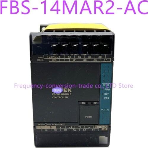 New Original FBS-14MAR2-AC PLC AC220V 8 DI 6 DO Relay Main Unit