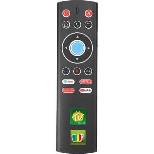 Voice Remote Control T1 2.4G Wireless Air Mouse Gyros For X88 Pro Indian Pakistan Homelive Android TV MarsTV H96 MAX IPTV Box