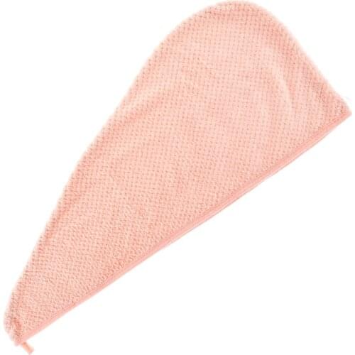 Super absorbent hair towel quick-drying microfiber ladies towel shower cap soft bath towel turban hat for drying hair women girl
