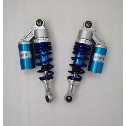 Universal 265mm 280mm Motorcycle Shock Absorber 7mm spring for HONDA YMAHA SUZUKI Kawasaki black gold blue