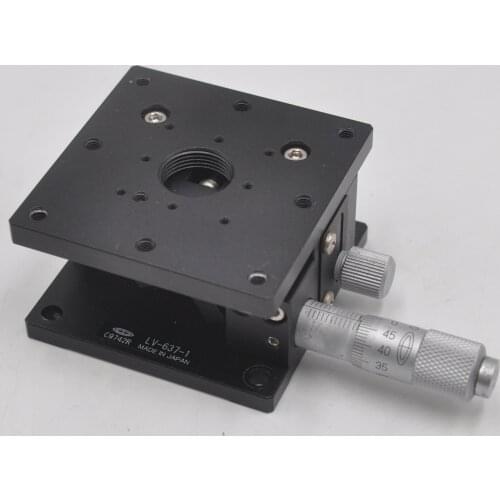 Japan CHUO LV-637-1 manual adjustable shelf LZ60 aluminum alloy displacement lifting table