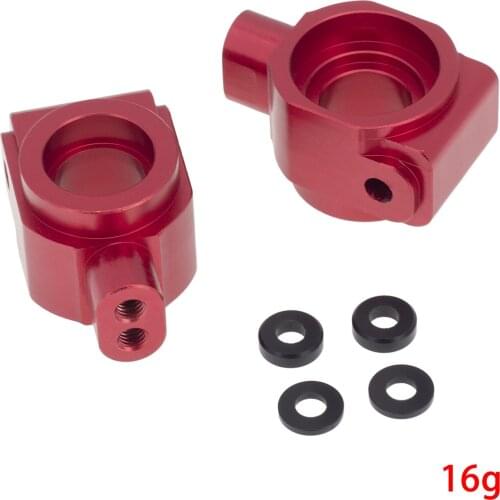 Rear Axle Seat 1862 Metal Rear Wheel Seat Replacement Parts for WLToys 104001 RC Car