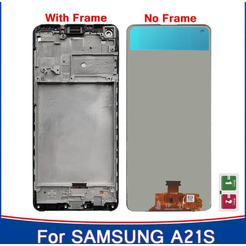 Tested 6.5'' LCD For Samsung Galaxy A21s A217 LCD Display with Touch Screen Digitizer For Samsung A21s LCD Screen SM-A217F/DS