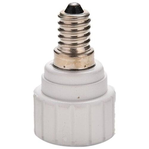 1pc E14 to GU10 Lamp Holder Converters Lamp Base Converters LED Light Bulb Adapter Converter Holder