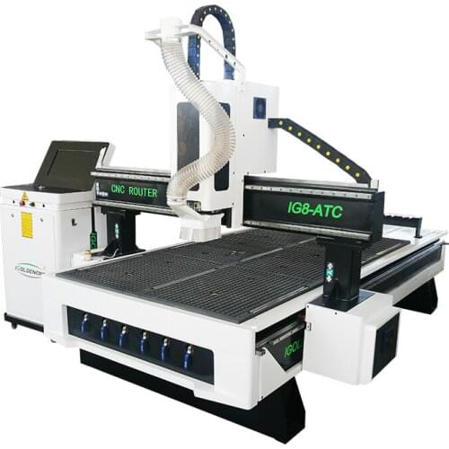 1325 ATC Wood router solid board doors carving aluminum engrave cnc woodworking machines 3d