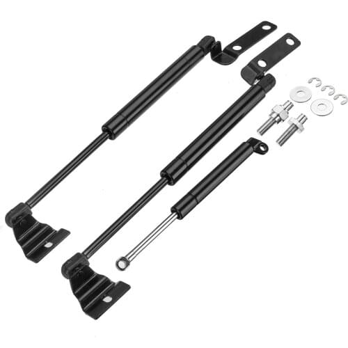 2pcs Car Front Rear Hood Bonnet Gas Spring Shock Support Strut Bars Damper for Toyota for Hilux Vigo Pickup SR5 2005-2014