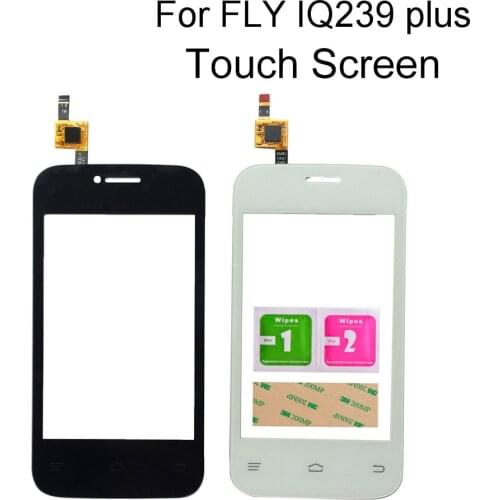 3.5'' Touch Screen For Fly IQ239 Plus Digitizer Touch Panel Glass TouchScreen Lens Sensor Part Tools Adhesive