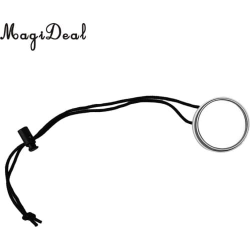 Safety Scuba Diving Diver Rearview Mirror With Lanyard BCD Gear Equipment