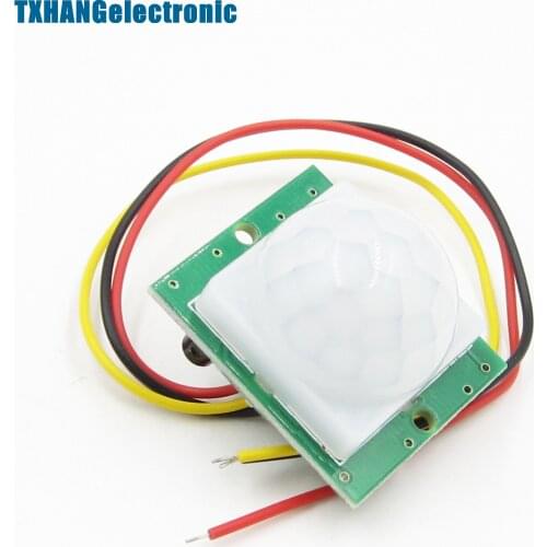 DC 12V PIR Infrared Pyroelectric PIR Motion Sensor Detector Module top diy electronics