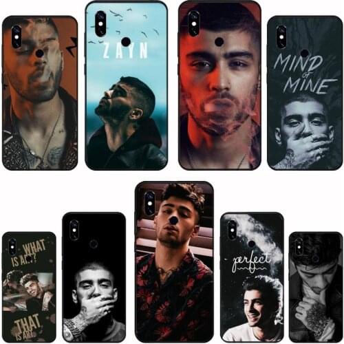 Signer Zayn malik Aesthetic Phone Case For Xiaomi Mi A1 A2 5 6 6PLUS 8 9 SE Lite MIX 2 2S MAX 2 3 Pocophone F1