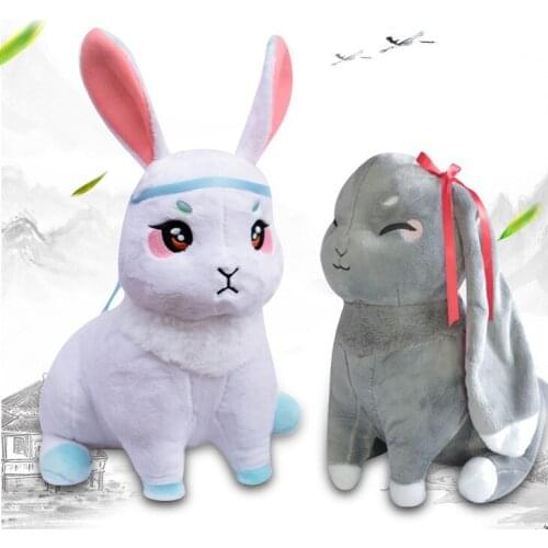 Mo Dao zu shi The same couple rabbit doll plush toy Yiling Lan Wangji Rabbit Doll toys gift