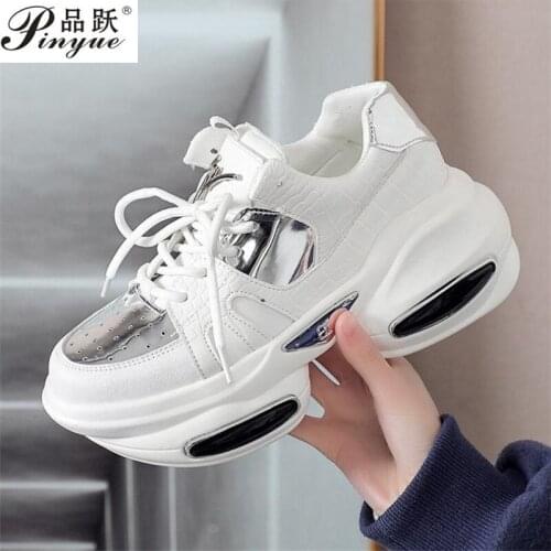 Women shoes fashion autumn Leather high top sneakers ins luxury shoes women designers tide white sneakers