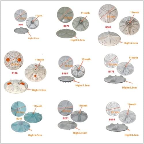 Washing Machine Pulsator Replacement Part Wave Plate Pulsator 11 Teeth Diameter 35.5cm