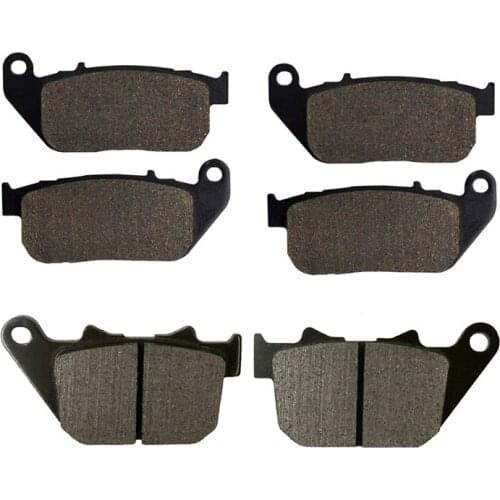Motorcycle Front Rear Brake Pads for Harley XL883 Sportster XL883R XL 883 Roadster 05-14 XL1200 XL1200R XL 1200 Sportster 04-08