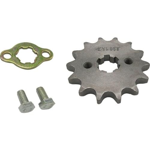Perfeclan 14T Teeth 17mm 428 Chain Front Sprocket Cog for 50-150CC ATV