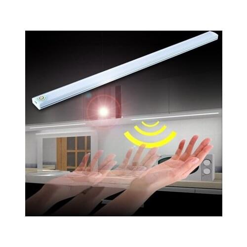 Factory direct selling USB interface LED can adjust light touch induction ultra-thin cabinet lamp building lighting report