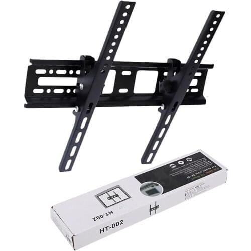 Universal Lcd Led Tv Wall Bounted Brackets 30Kg Steel 400X400Mm 15° Tilt Wall Mount For 32 46 42 50 55 inch Monitor
