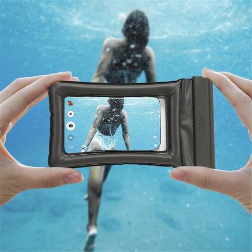 Universal Waterproof Mobile Phone Case For Outdoor Traveling Swimming Diving Water Sports Sealed Cell Phone Dry Bag Cover Pouch