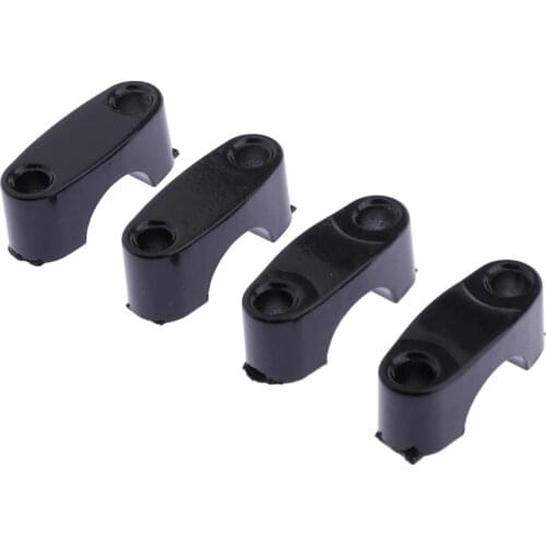 MagiDeal 22mm Black CNC Alloy Handlebar Riser Mount Clamp Adapter Universal Handle Bar Clamp Adapter Riser Taper