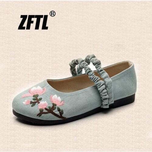 ZFTL Women's Shoes With A Strap
