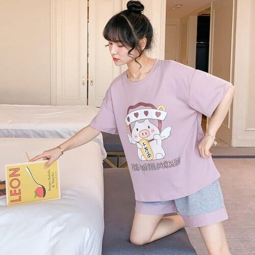 2020 Hot Sale Women Pijama Set Womens Sleepwear Tops Shorts PJ Set Summer Pajamas Women Casual Sleepwear Nightwear Pajama Sets