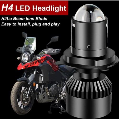 1X H4 9003 LED 6800LM Headlight Bulbs Car Lights For SUZUKI VanVan 200 SV650 GW250 GSXS1000 Burgman 400 650 Vstrom 650 Led Light