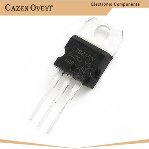 10pcs/lot L7824CV L7818CV L7815CV L7812CV L7810CV L7809CV L7808CV L7806CV L7805CV TO-220 In Stock