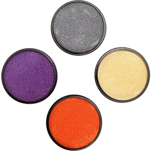 4Pack 30g/pc Face And Body Paint for Kids Adults Washable Makeup For Cosplay