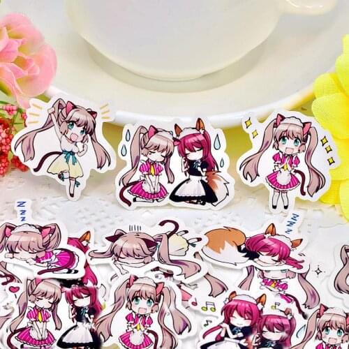 40pcs Creative cute self-made Barabala Magic girls stickers scrapbooking stickers /decorative sticker /DIY craft photo albums