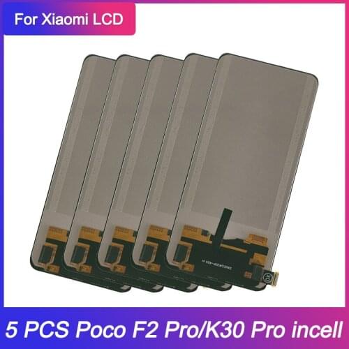 5 Piece/lot For Xiaomi Poco F2 Pro Display incell For Xiaomi Redmi K30 Pro LCD Touch Screen Digitizer Assembly