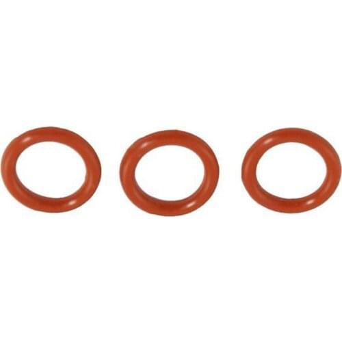 50 pcs Red Silicone O-Rings Oil Seal ring 11mm x 7 mm x 2 mm