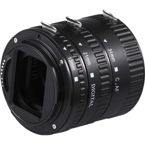 Mettzchrom TTL Macro AF Auto Focus Automatic Extension Tube quality bayonet AF Set for CANON EF / EF-S SLR DSLR Camera Lens
