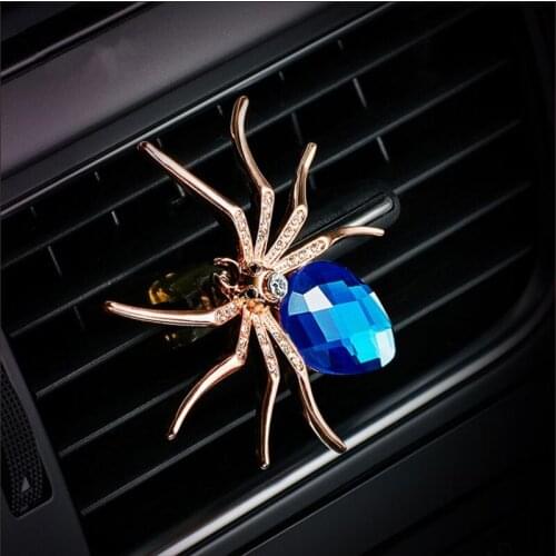 Car air conditioning outlet perfume clip spider perfume folder car perfume solid oil in addition to odor