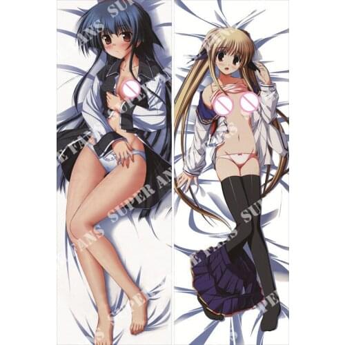 Japanese Anime haruiro_ouse Hugging Body Pillow Cover Case Pillowcases Decorative Pillows Double-Sided 2Way 50X160CM