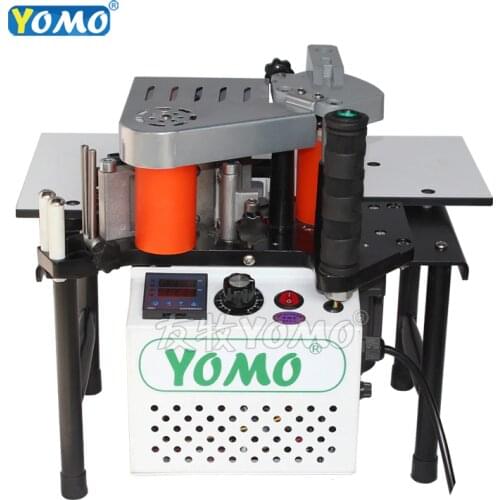 MY50 woodworking portable edge banding machine wood PVC Manual Edge Bander Double Side Gluing 110V/220V 1200W