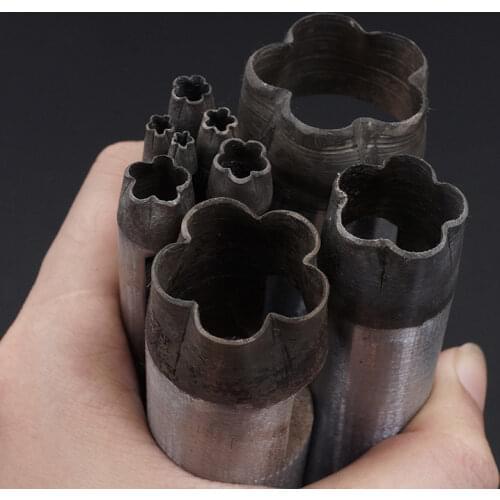 DIY leather punch punch plum blossom punch pattern punch flower punch five petal plum punch punch