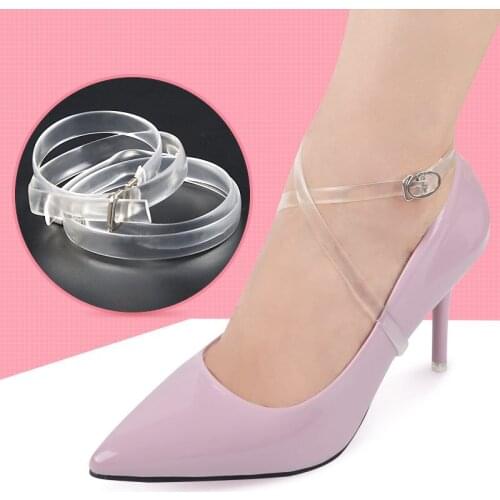 High Heels Elastic Shoelaces for Women Shoes laces Anti Drop Heel Shoelace Fixing Loose String Straps Laze Shoe Lace Accessories
