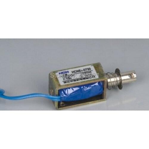 24V Pull Hold/Release 10mm Stroke 0.7Kg Force Electromagnet Solenoid Actuator
