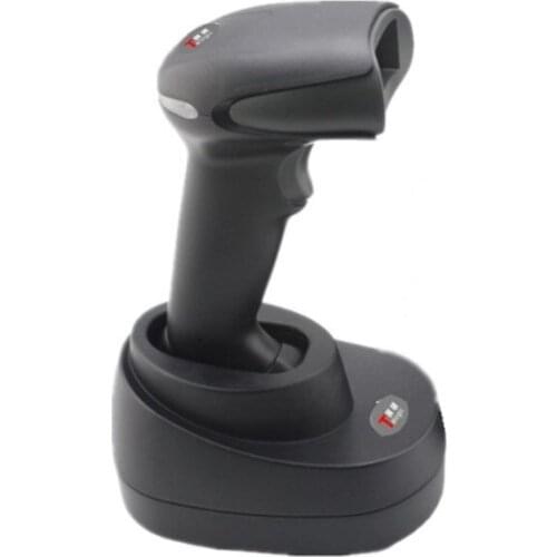 F10 Wireless barcode laser scanner long distance 433 wireless barcode reader high scan speed barcode scanner for logistic store