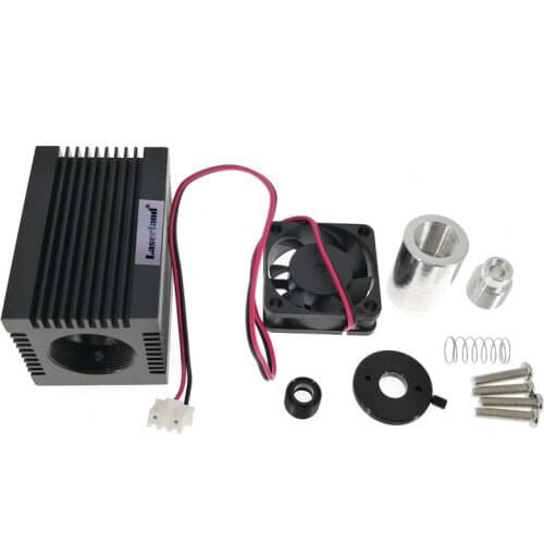 Focusable Housing/Case/Heatsink for 5.6mm TO18 Laser Diode LD Module Lens Fan