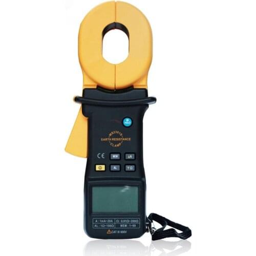 Hot Sale Professional Portable MS2301S Clamp Meter Earth Ground Resistance Tester Meter High Sensitive Precision Ohm Megger