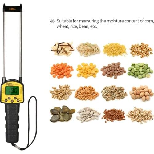 Grain Moisture Meter Digital Moisture Tester AR991 Use For Corn Wheat Rice Bean Wheat Flour fodder rapeseed Seed