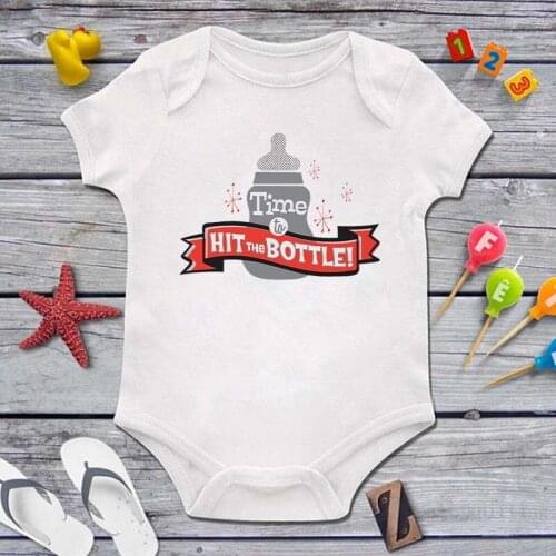 DERMSPE Newborn Baby Girls Boys Short Sleeve Letter Print Soft Cute Cartoon Cotton Romper Jumpsuit Unsophisticated Baby Clothes