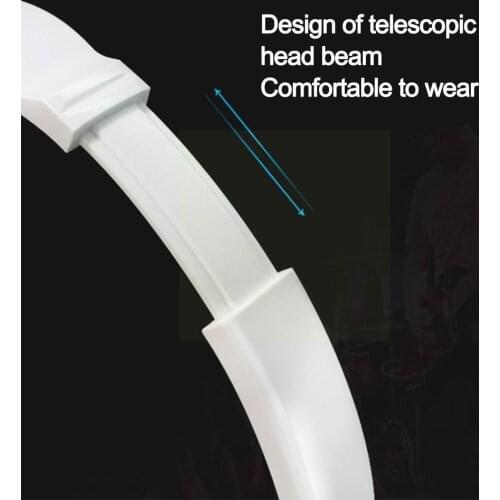 New 1Pcs HD Sound Wired Headphones Over Ear Headsets Sound Earplugs Flexible Adjustable Earphone Bass HiFi Music Stereo Hea L4C4