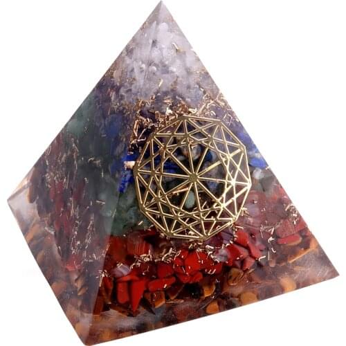 Orgonite Energy room decor Orgone quartz shungite pyramid Career Amulet Magnetic Field Energy Converter witca dropship suppliers