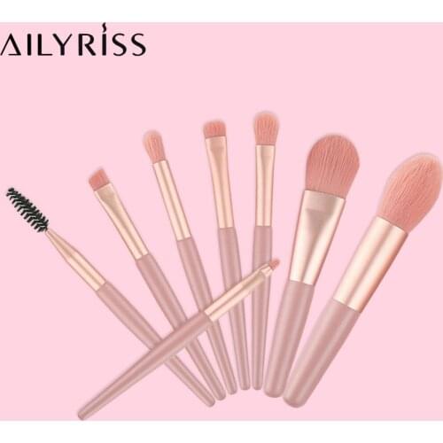 Portable Makeup Brushes Pro Set Cosmetic Tools Eye Shadow Foundation Powder Eyelash Lip Biush Make Up Brush Set Beauty