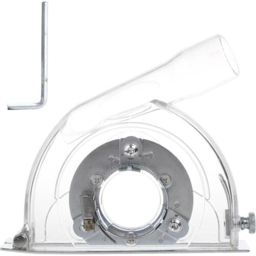 Clear Cutting Dust Shroud Grinding Cover For Angle Grinder & 3"/4"/5" Saw Blades